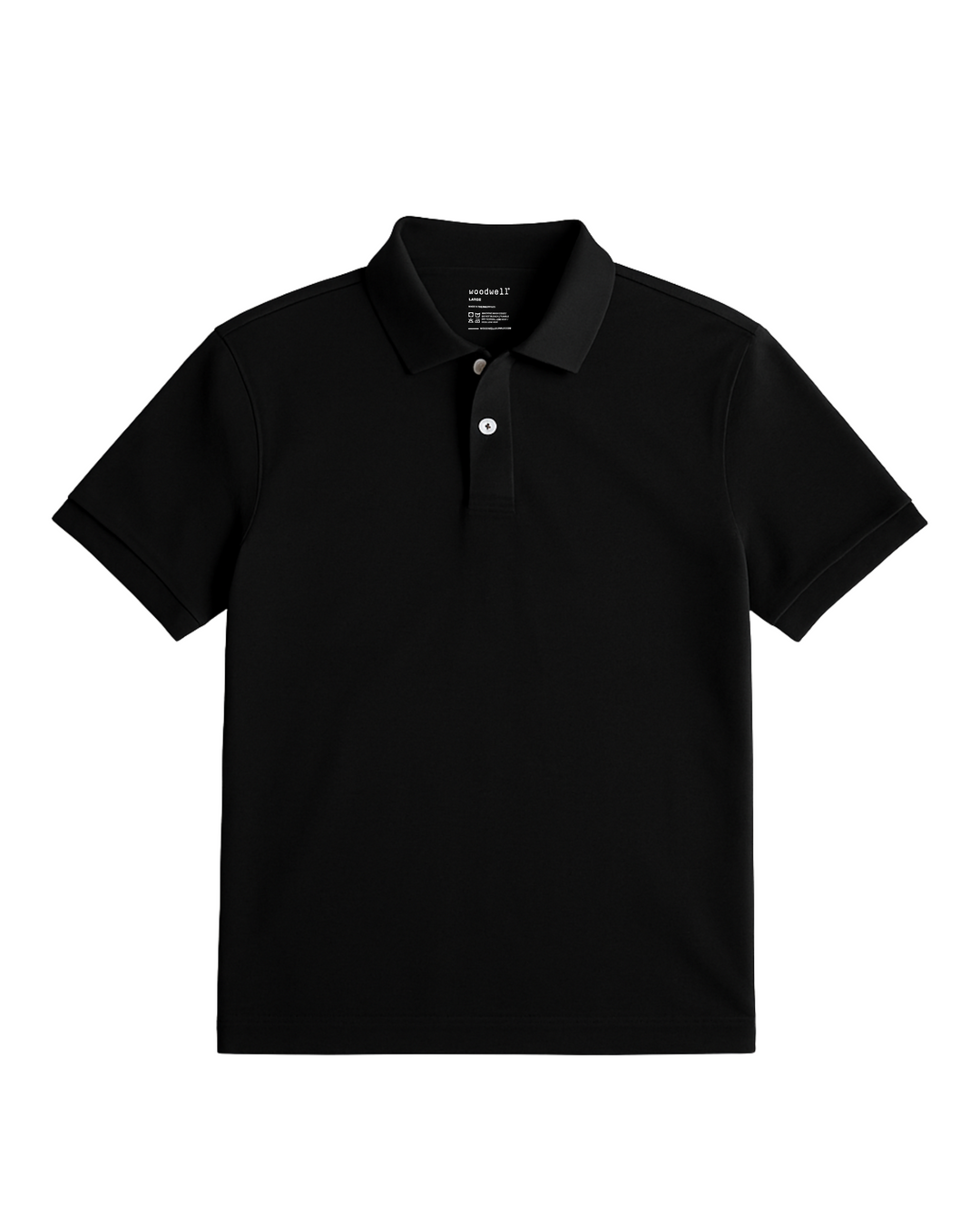 黒 3 wewill tricot polo shirt 黒 3 wewill tricot polo shirt 黒 3 wewill tricot polo shirt