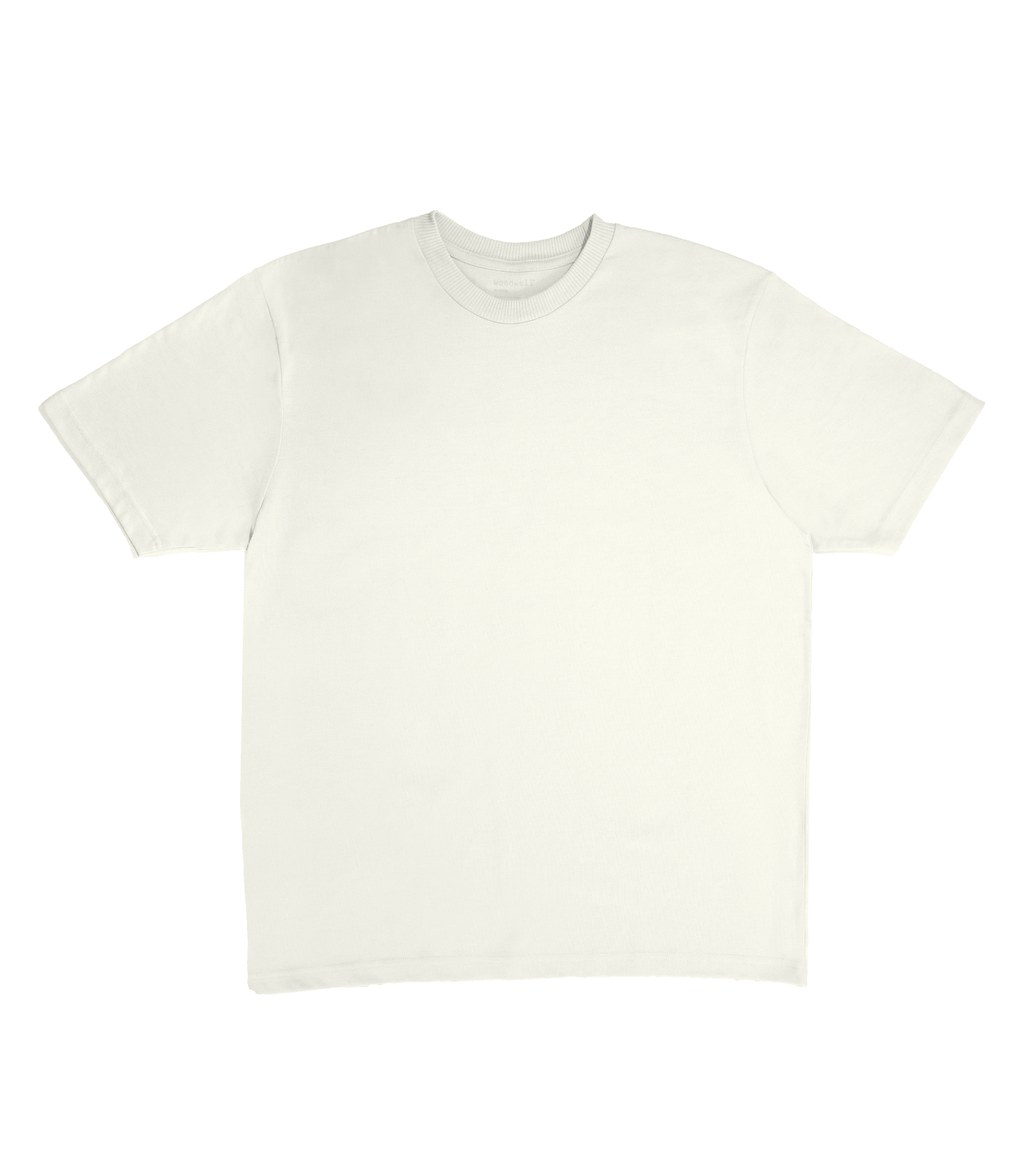 Ribbed Heavyweight Jersey T Shirt Loose Fit woodwell